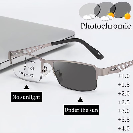 🔥Posebna cijena 15,99 USD danas!!!💥Ultra lagane multifokalne fotokromatske naočale za čitanje-HR