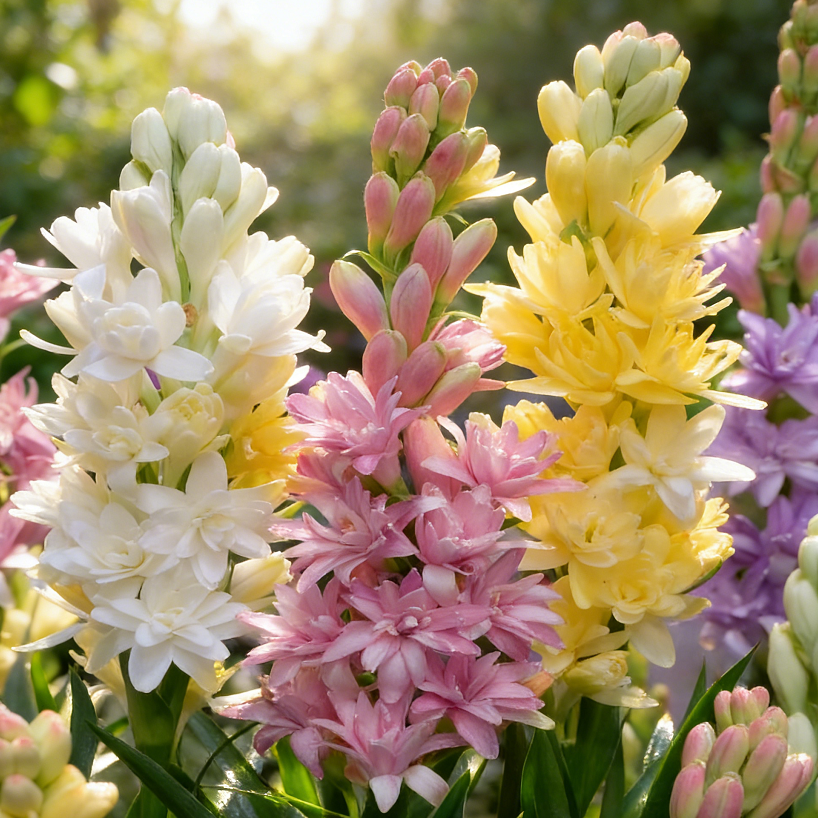 🌺Βολβοί διπλού αρώματος Tuberose – Moon Garden Flower-GR