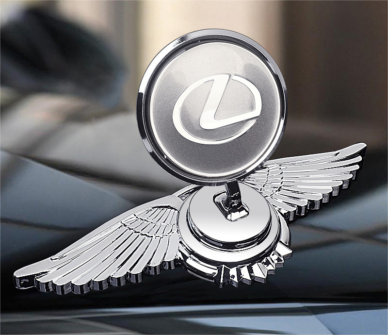 Logotip pokrova motorja za dekoracijo avtomobila-SI