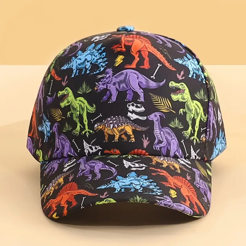 🦖Vaikiška beisbolo kepuraitė su dinozauru🧢-LT