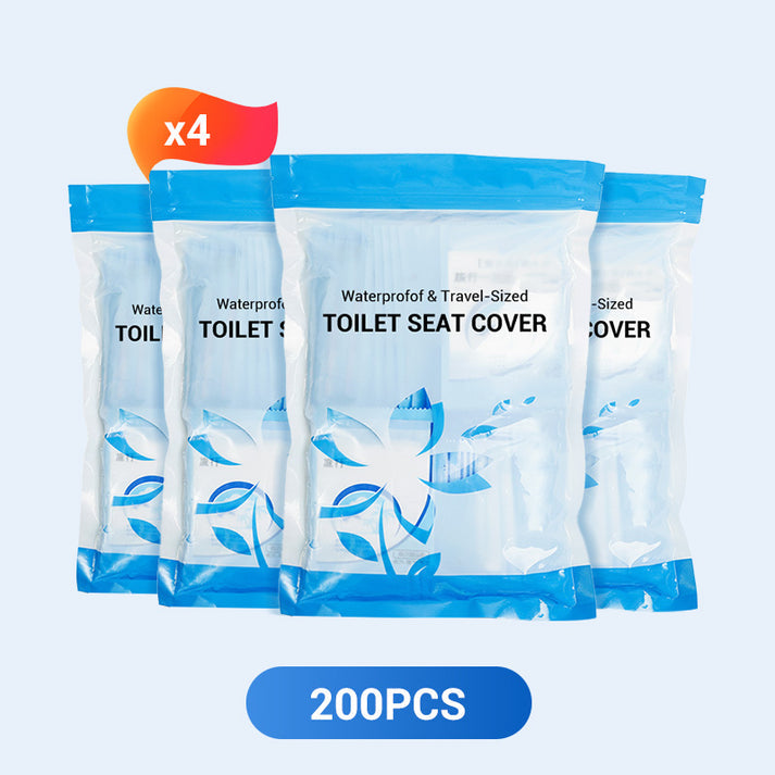 🛡️ Για την υγεία σας! 🌿 Βιοδιασπώμενο πλαστικό προστατευτικό κάθισμα τουαλέτας μιας χρήσης 🥰-GR