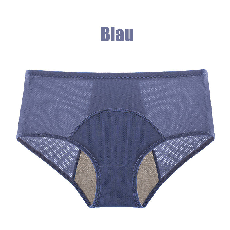 (L-8XL)🌸Αγοράστε 2 και πάρτε 1 δωρεάν🔥Γυναικεία εσώρουχα υψηλής μέσης με απόδειξη διαρροής👙-GR