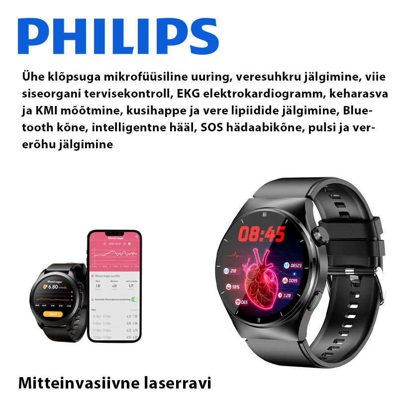 Inteligentny laserowy zegarek zabiegowy Philips (skanowanie całego ciała)-GR