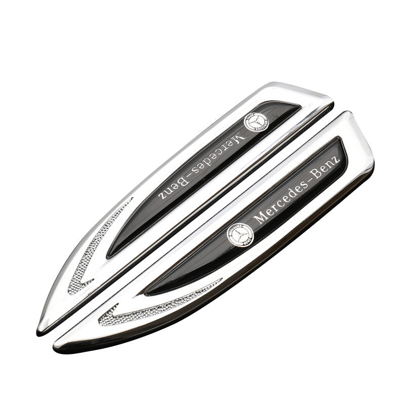 Insignia del logotipo de GM, pegatina metálica personalizable (dos piezas)-ES