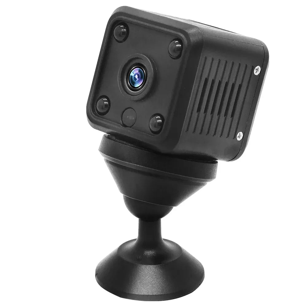 W03 išmanioji „WiFi“ apsaugos kamera – 1080P HD, naktinio matymo funkcija, judesio aptikimas, mažos galios.-LT
