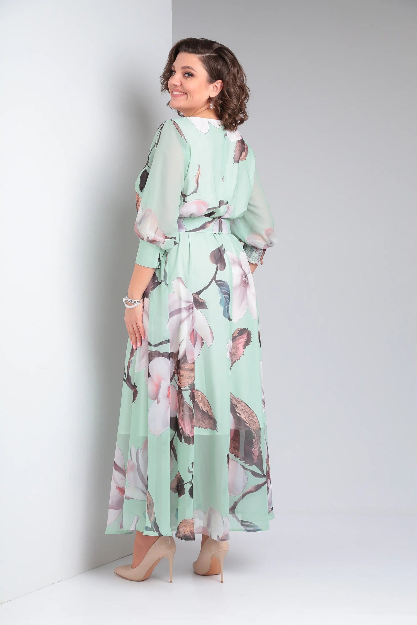 2025 m. naujos elegantiškos aukštos kokybės moteriškos suknelės-LT