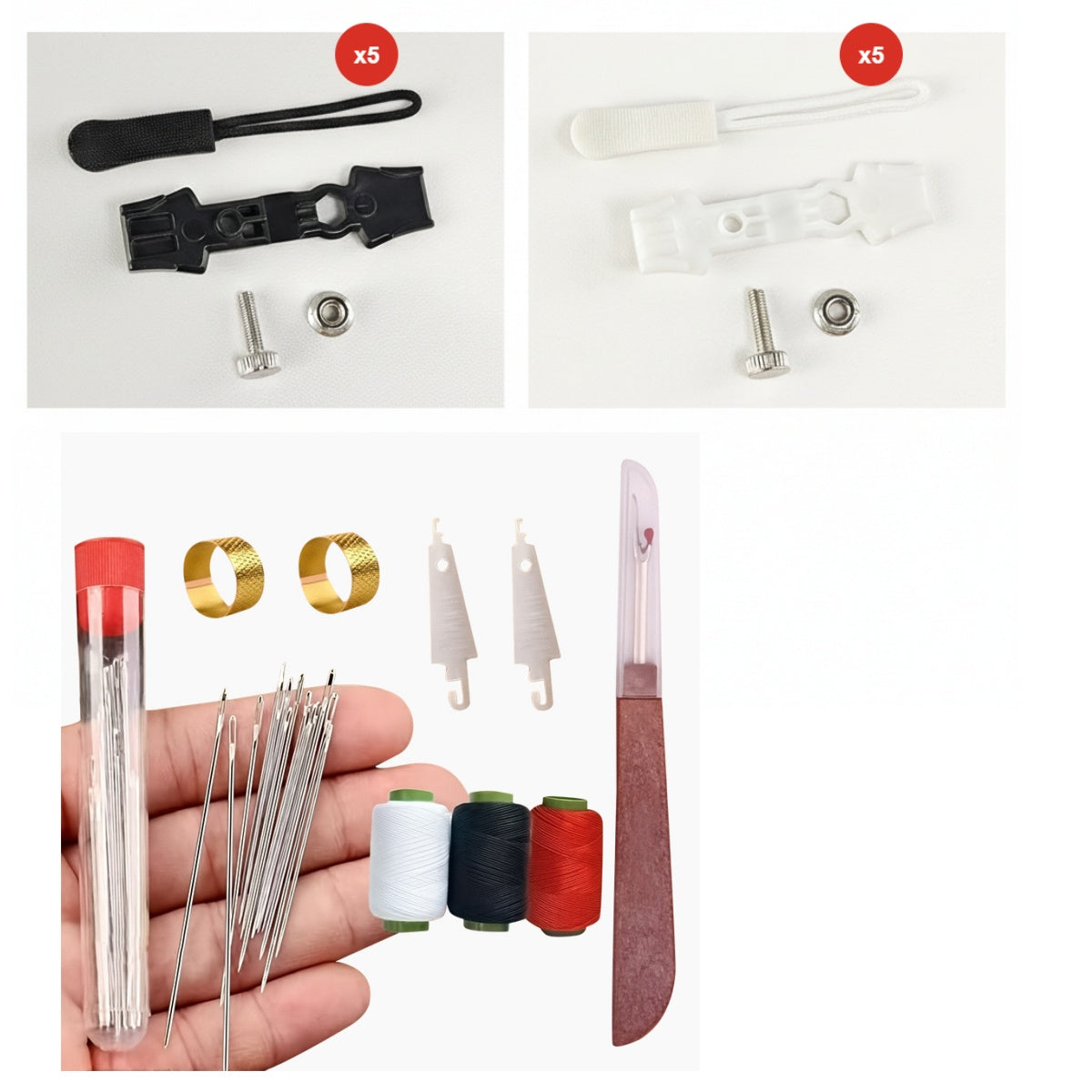 💥 Kupite več, dobite več brezplačno! 🔧 Univerzalni komplet za popravilo zadrg-SI