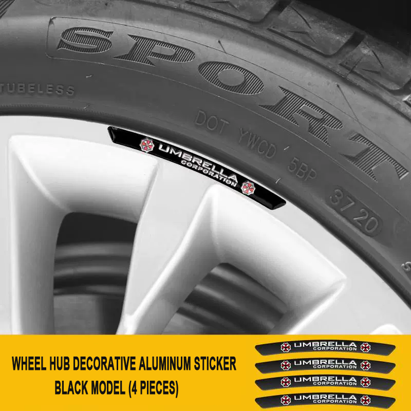 Vroča razprodaja ✨50 % popusta ✨3D nalepka za platišče z osebnostjo (4 kosi)-SI