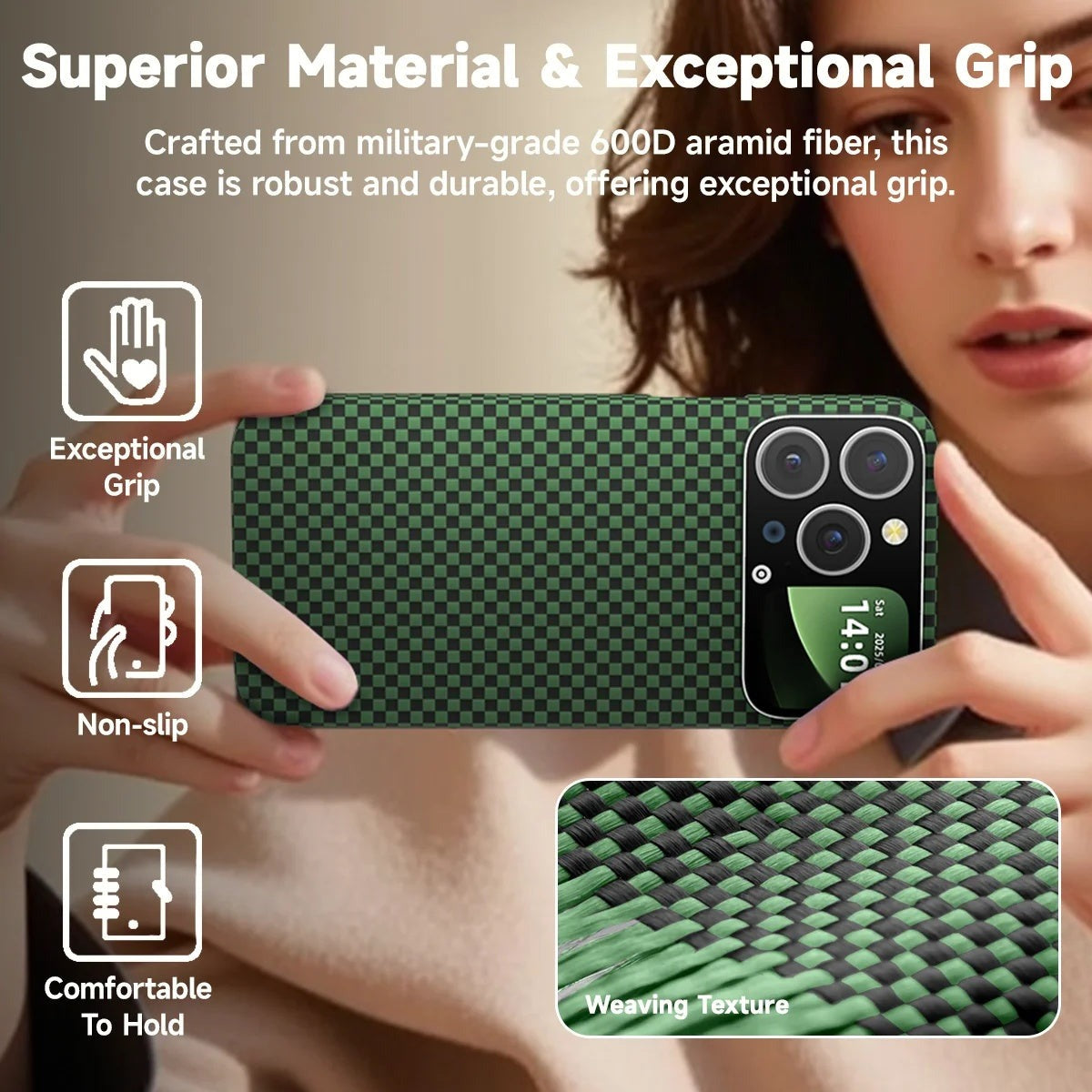 Funda protectora inteligente con tecnología Future Magnetic de edición limitada global (compatible con iPhone 17-12)-ES