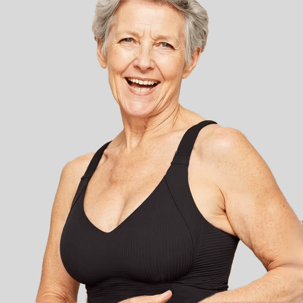 💖 Subtilus, vientisas dryžuotas liemenėlė su W formos atrama – patogumas ir stilius!-LT