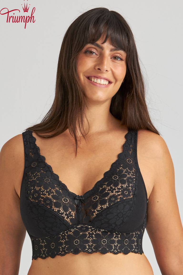 Triumph - Sujetador de encaje sin aros (paquete de 3)-ES