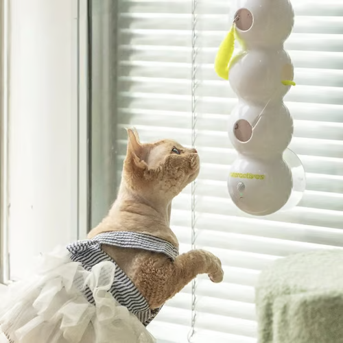 🐛Διαδραστικό ηλεκτρικό παιχνίδι για γάτες σε σχήμα κάμπιας-GR