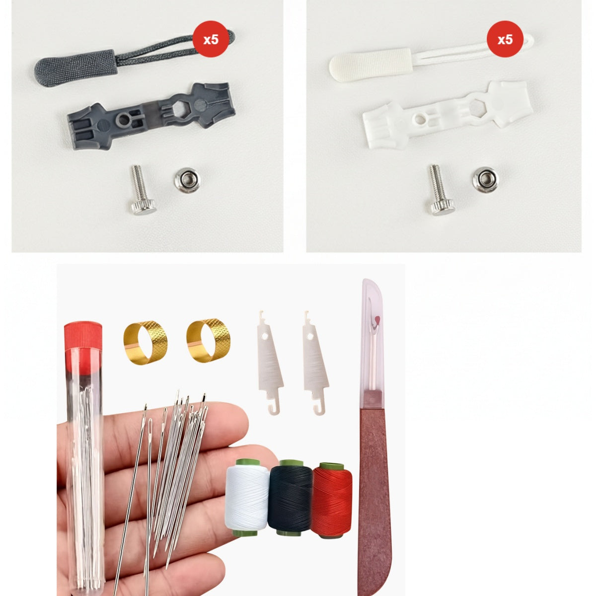 💥 Kupite več, dobite več brezplačno! 🔧 Univerzalni komplet za popravilo zadrg-SI