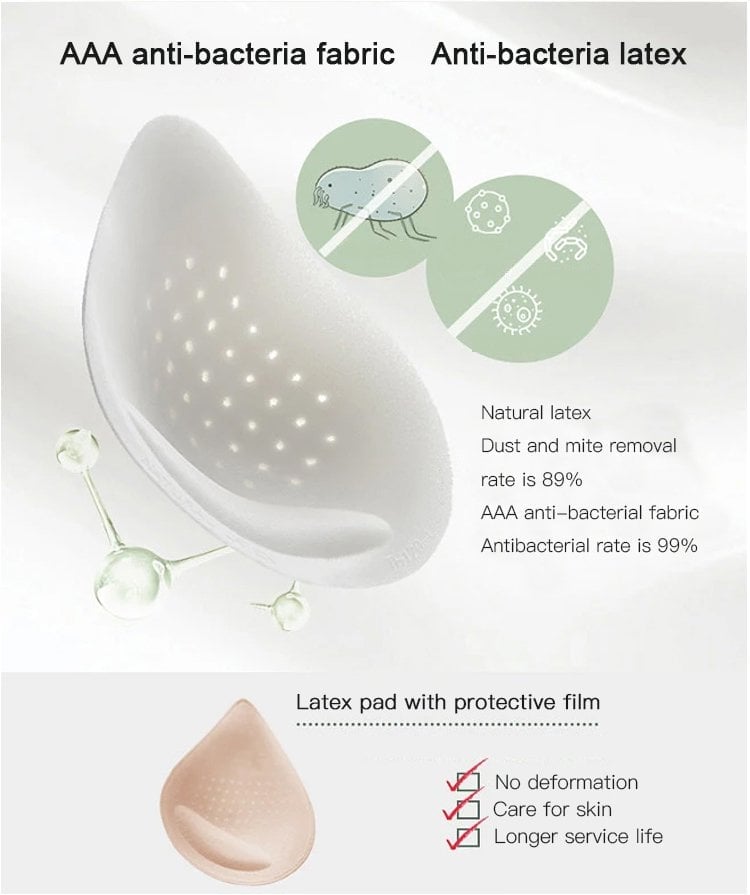 💖 Subtilus, vientisas dryžuotas liemenėlė su W formos atrama – patogumas ir stilius!-LT