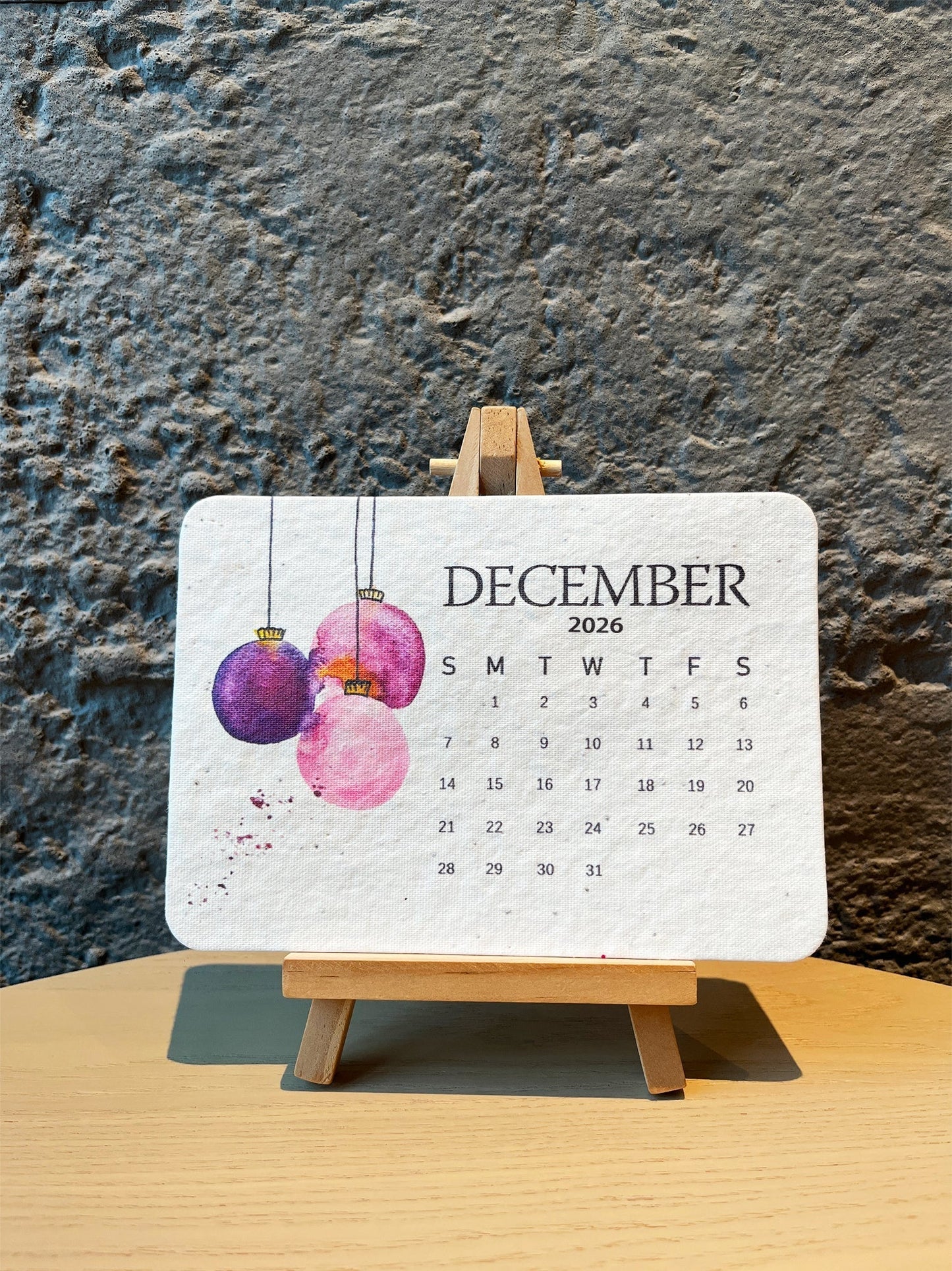 ✨Novedades con 49% de descuento hoy🌱Calendario de siembra de semillas de amor ecológicas para 2026-ES