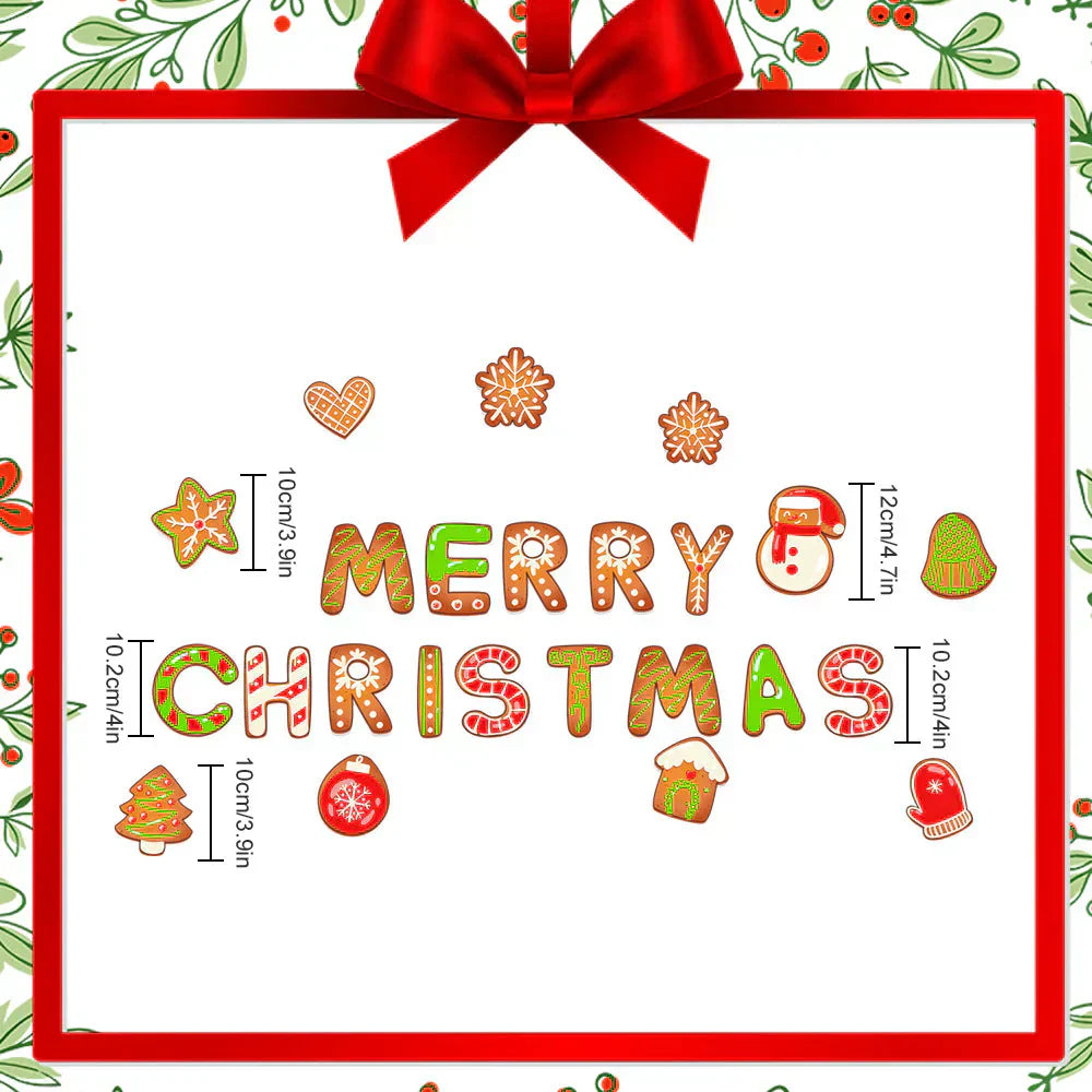 🎁🎅 Kalėdinis magnetinis lipdukas🎄-LT