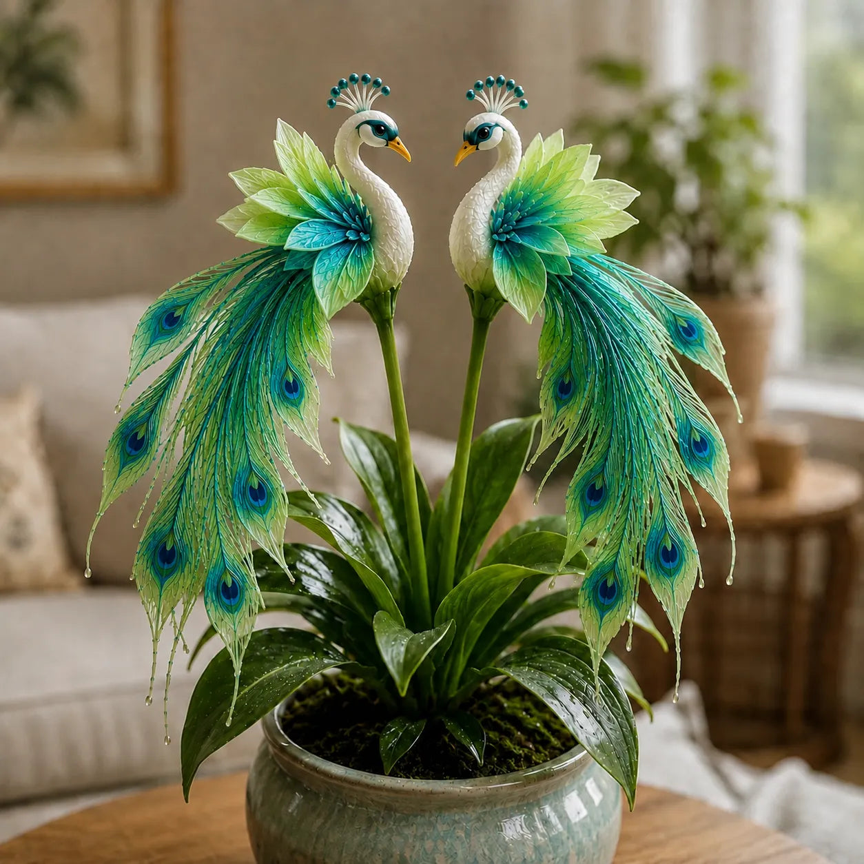 🦚 Cibuľky orchideí Peacock – živý klenot ✨-SK