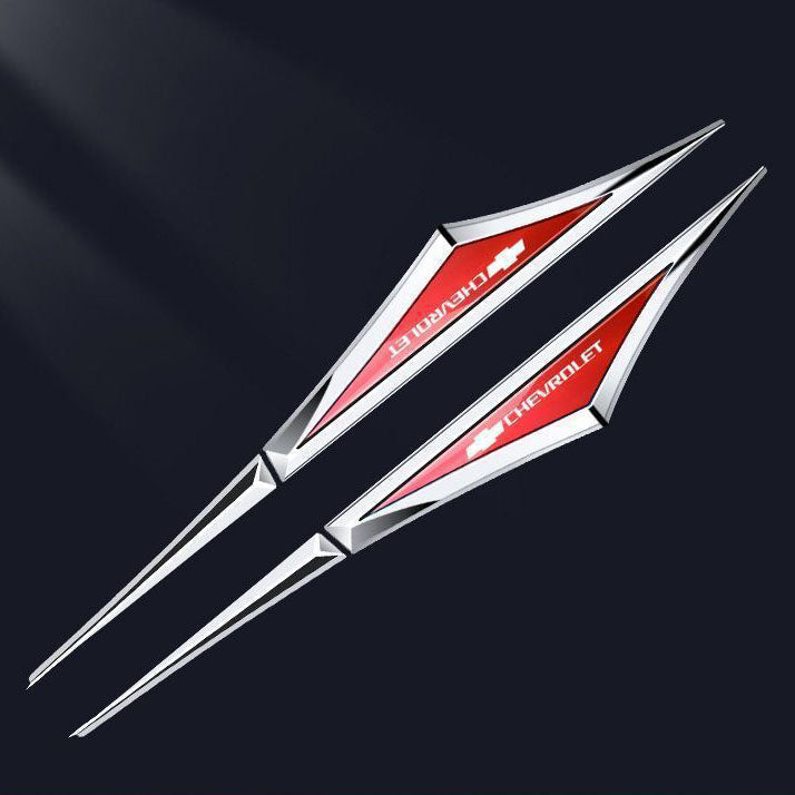 Pegatinas creativas de metal galvanizado para coche ✨2 piezas✨-ES