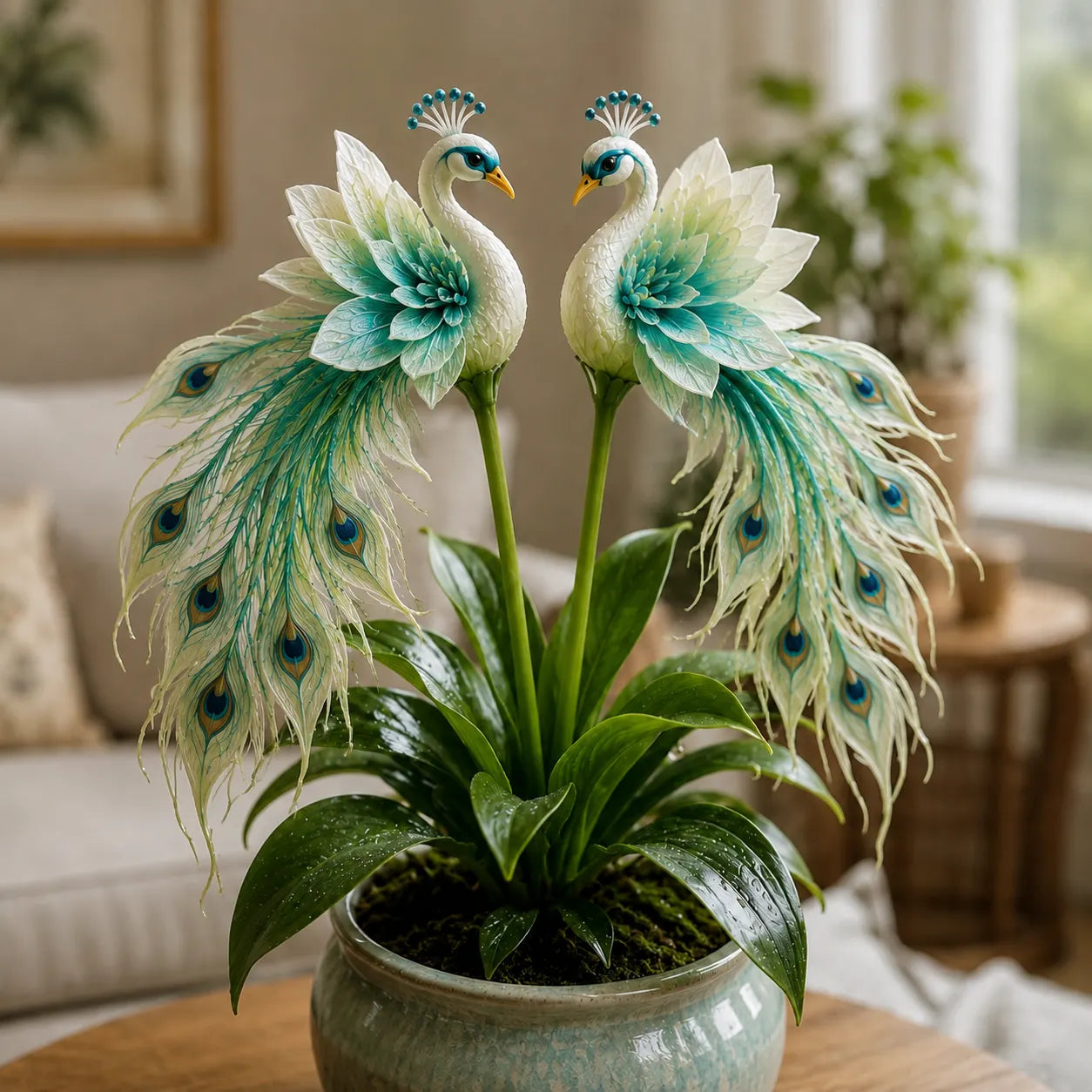 🦚 Cibuľky orchideí Peacock – živý klenot ✨-SK