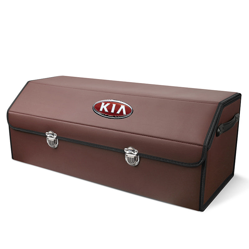 Δερμάτινη θήκη αποθήκευσης για το πορτμπαγκάζ του αυτοκινήτου-GR