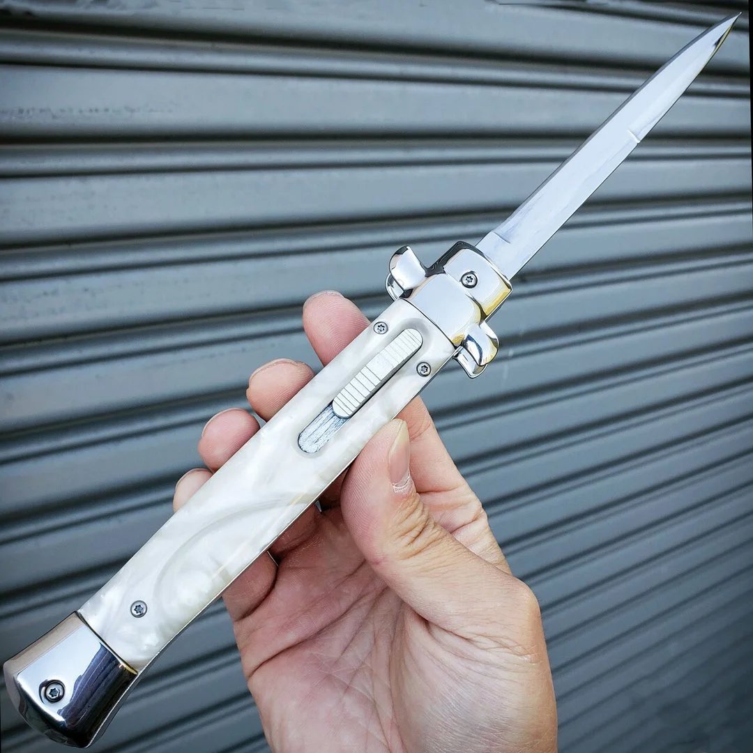 (🔥Paskutinės dienos išpardavimas - 50% nuolaida) Klasikinis Gentleman itališkas OTF peilis-LT