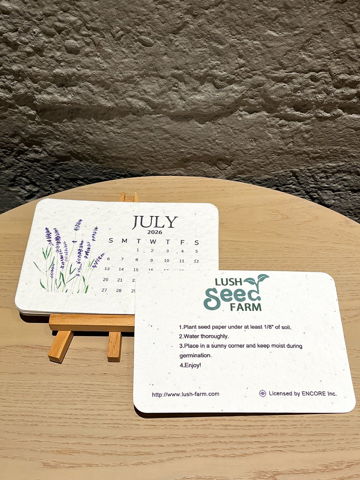 ✨Novedades con 49% de descuento hoy🌱Calendario de siembra de semillas de amor ecológicas para 2026-ES