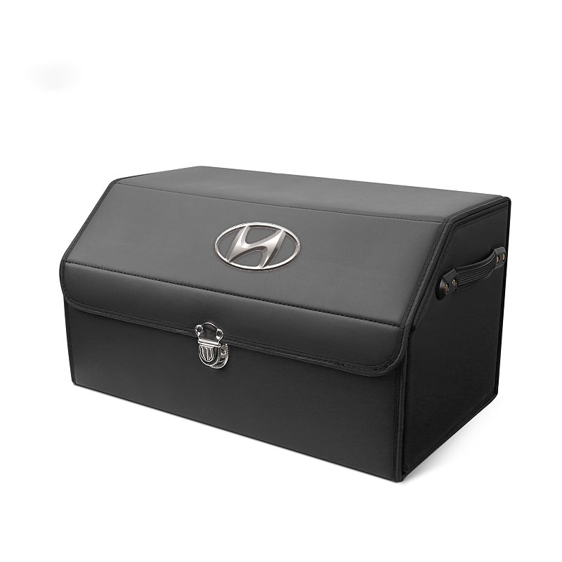 Δερμάτινη θήκη αποθήκευσης για το πορτμπαγκάζ του αυτοκινήτου-GR