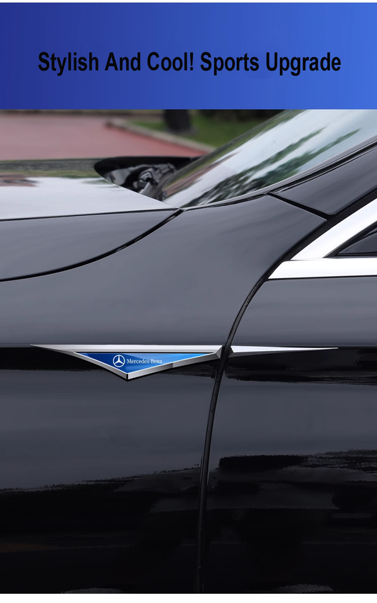 Δημιουργικά Αυτοκόλλητα Αυτοκινήτου από Γαλβανισμένο Μέταλλο✨2 τεμάχια✨-GR