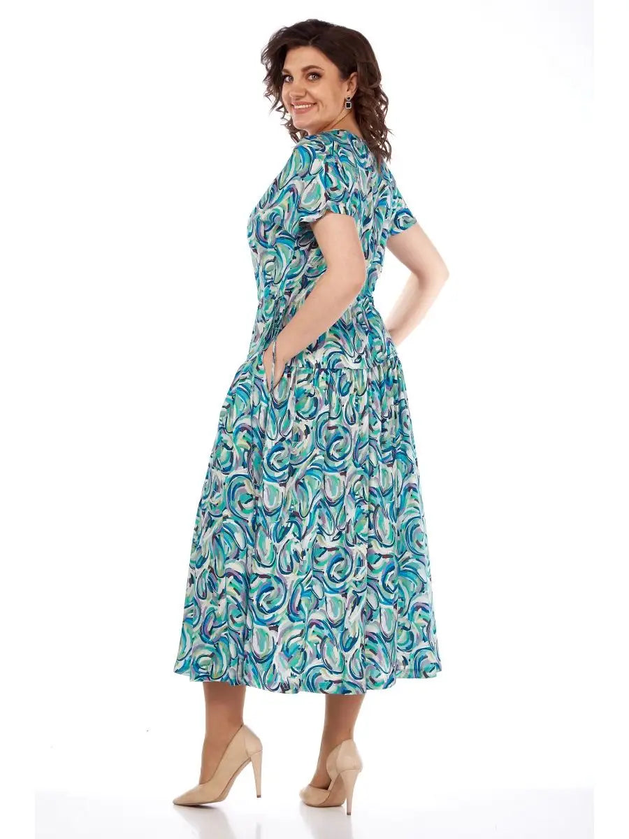 🔥Mejores ofertas🔥🌺Vestido de siifón Calocáiríno con stammàpa👗-ES