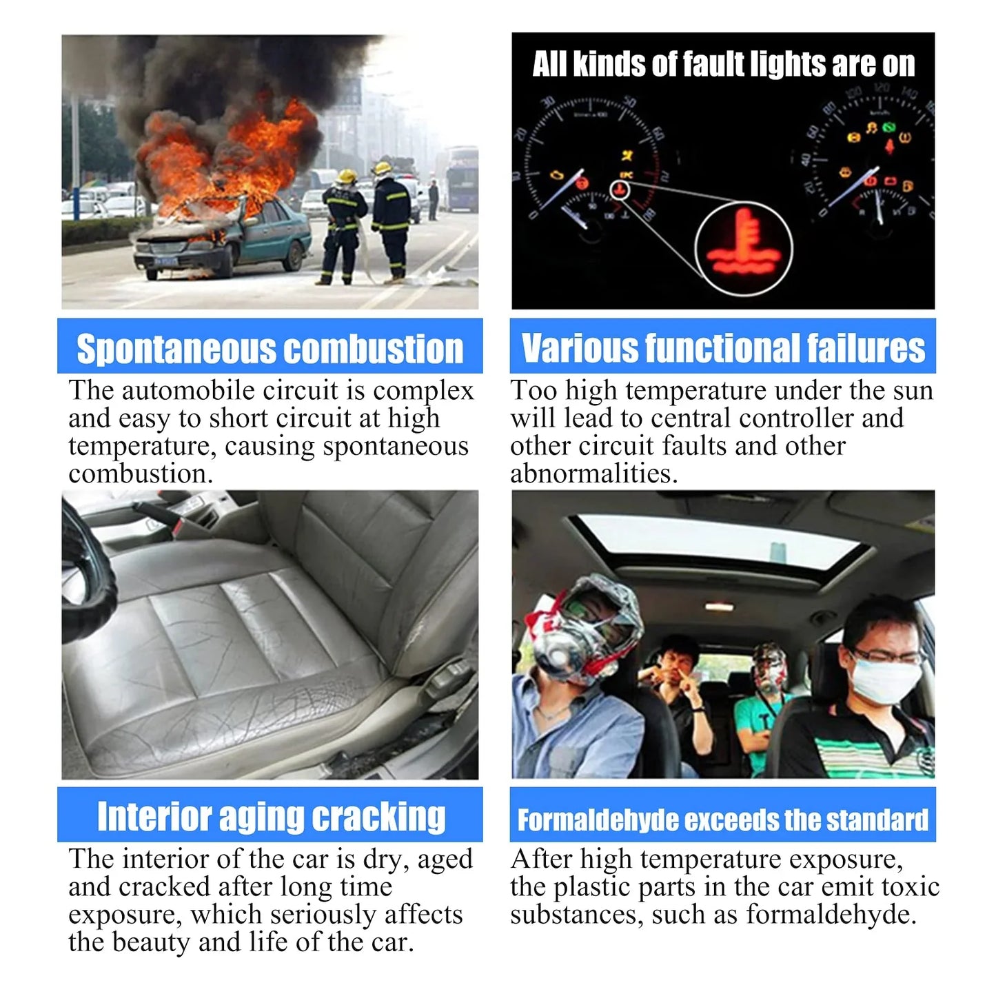 Senčnik za avto, toplotni ščit za vetrobransko steklo-SI