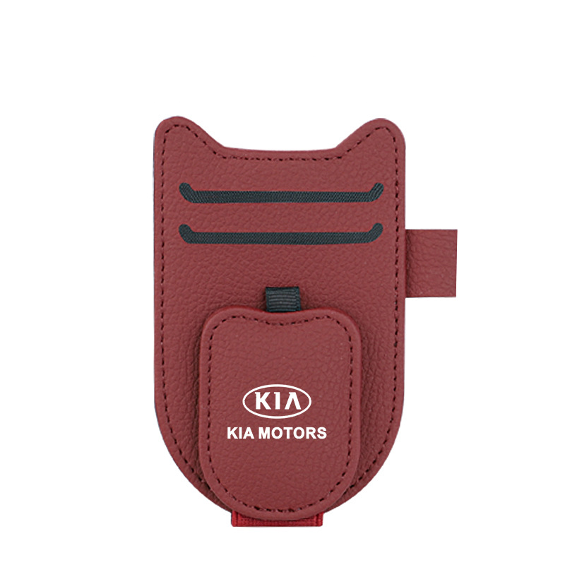 Akinių nuo saulės laikiklis automobiliui – lengvai pasiekiamas, taupantis vietą, daugiafunkcis segtukas-LT