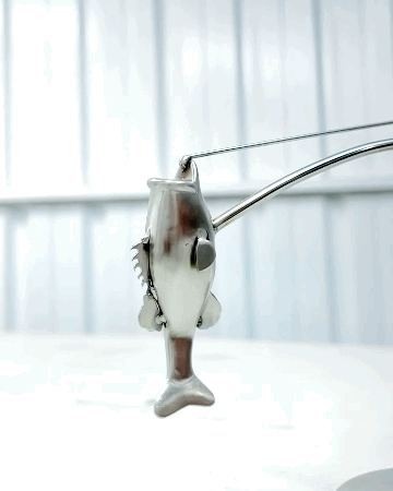 🔥🎣 Γλυπτό Ισορροπίας Ψαρά-GR