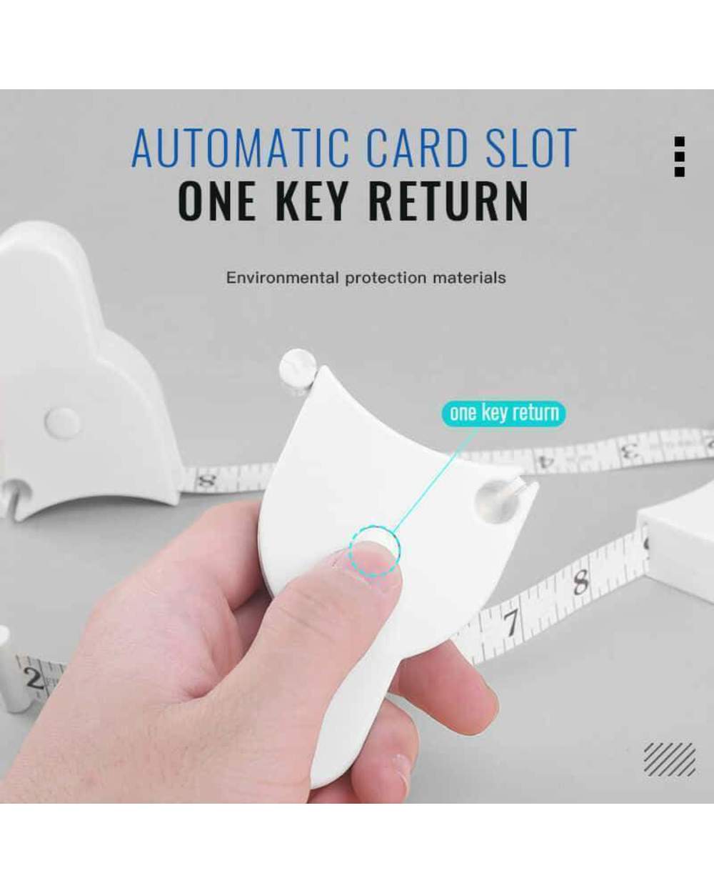 🔥 Αγοράστε 1 και πάρτε 1 δωρεάν 🔥 Πολυλειτουργική μεζούρα σώματος 📏✨-GR