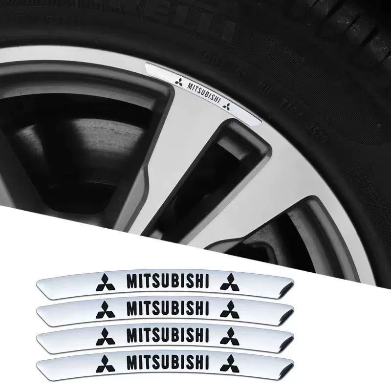 Vroča razprodaja ✨50 % popusta ✨3D nalepka za platišče z osebnostjo (4 kosi)-SI