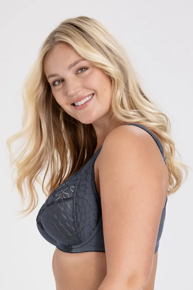 💗Unikatni grudnjak od žakara i rastezljive čipke sa žicom💗