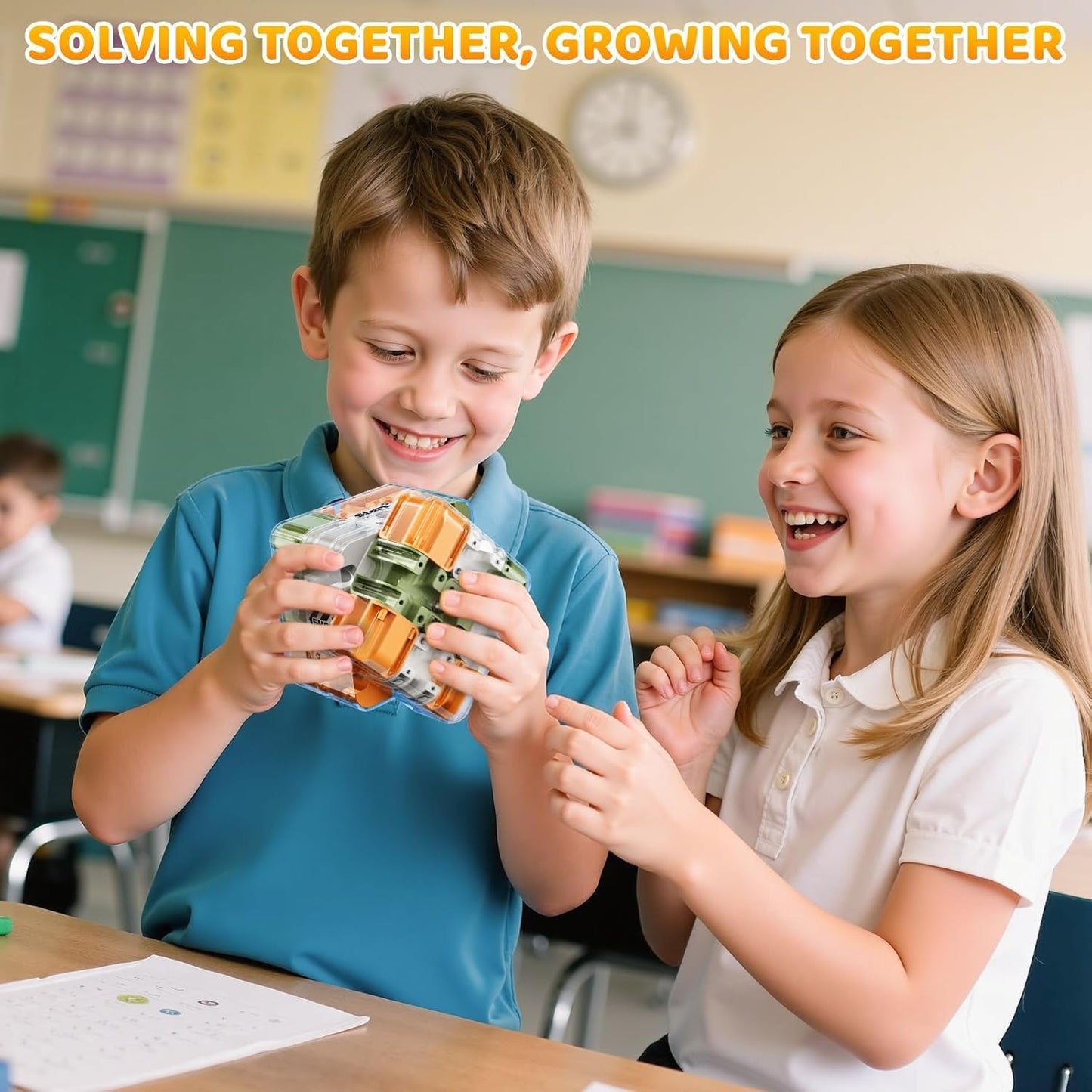 Μεγάλος Λαβύρινθος 3D Παζλ Λαβύρινθος Κύβος 🧩✨ – Συναρπαστικό παιχνίδι εξάσκησης εγκεφάλου για παιδιά και ενήλικες 🧠-GR