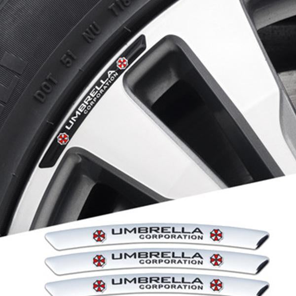 Vroča razprodaja ✨50 % popusta ✨3D nalepka za platišče z osebnostjo (4 kosi)-SI