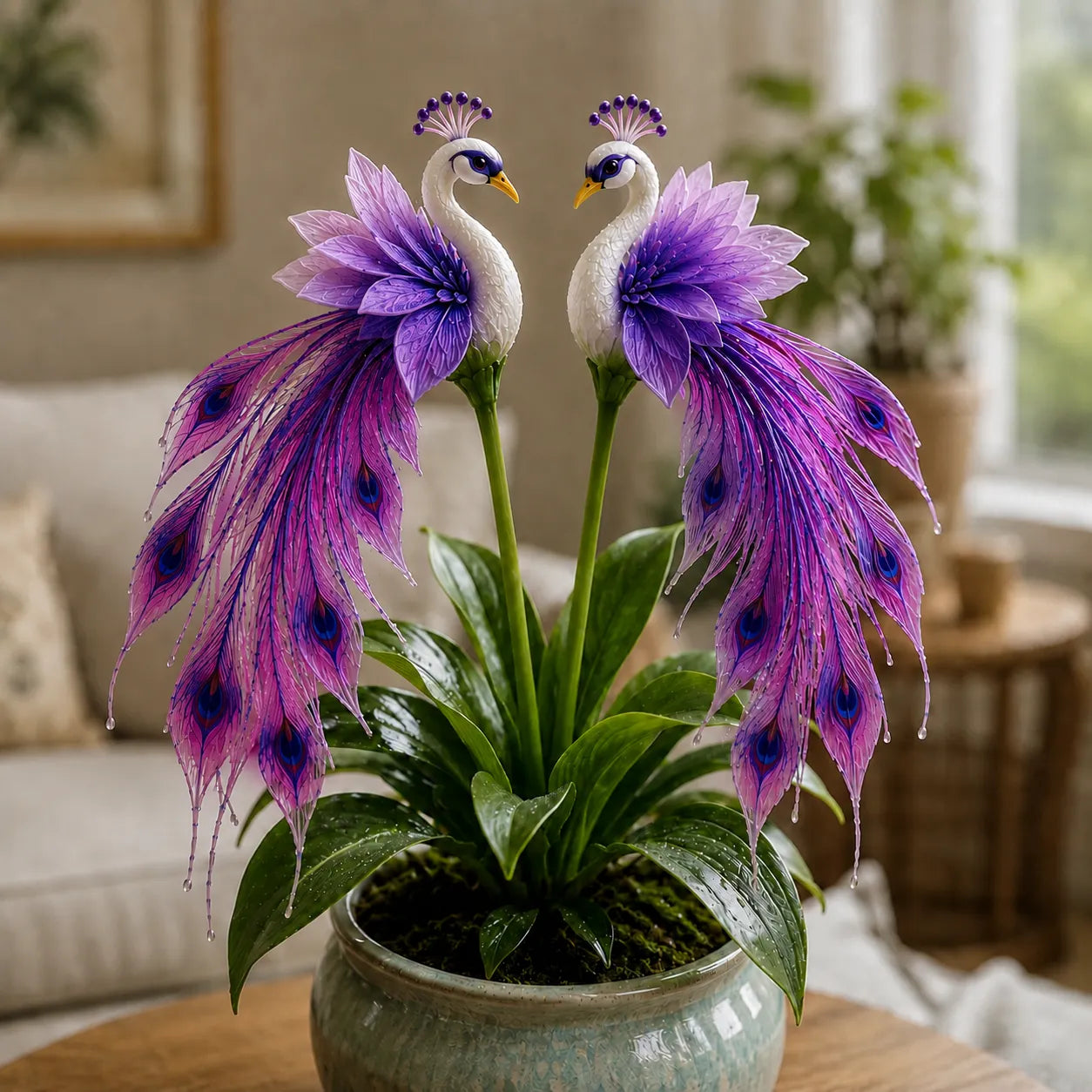 🦚 Cibuľky orchideí Peacock – živý klenot ✨-SK