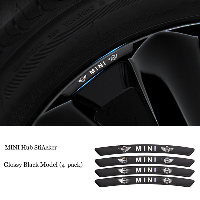 Vroča razprodaja ✨50 % popusta ✨3D nalepka za platišče z osebnostjo (4 kosi)-SI