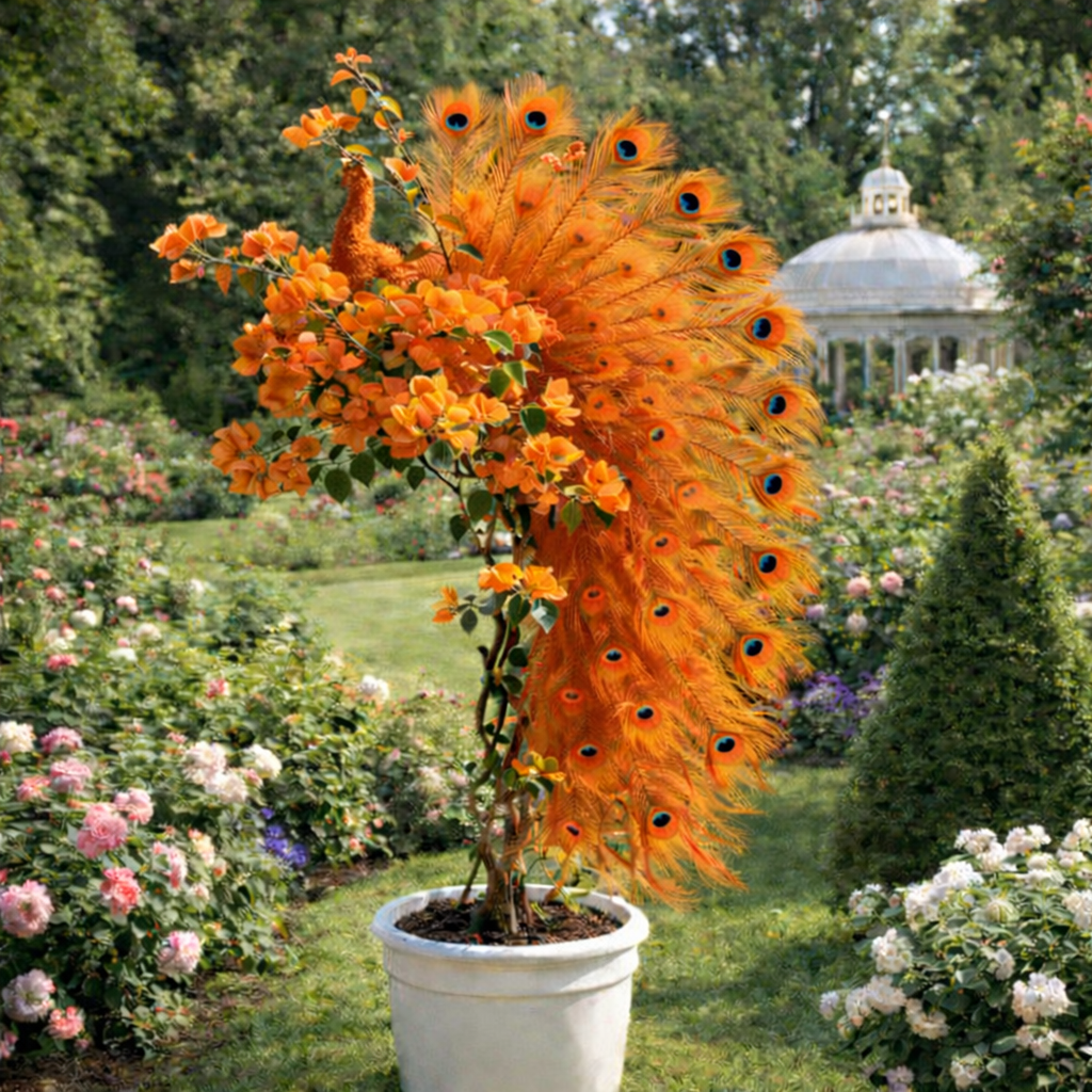 🦚Peacock Bougainvillea sėklos – Papuoškite savo sodą elegantiškais povo žiedais-LT