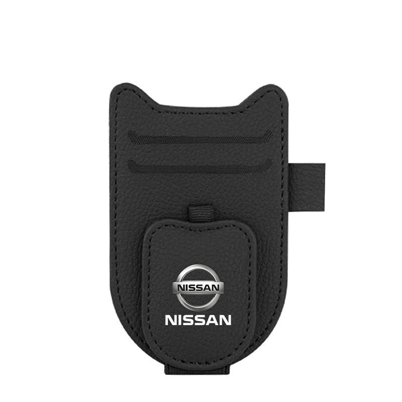 Akinių nuo saulės laikiklis automobiliui – lengvai pasiekiamas, taupantis vietą, daugiafunkcis segtukas-LT