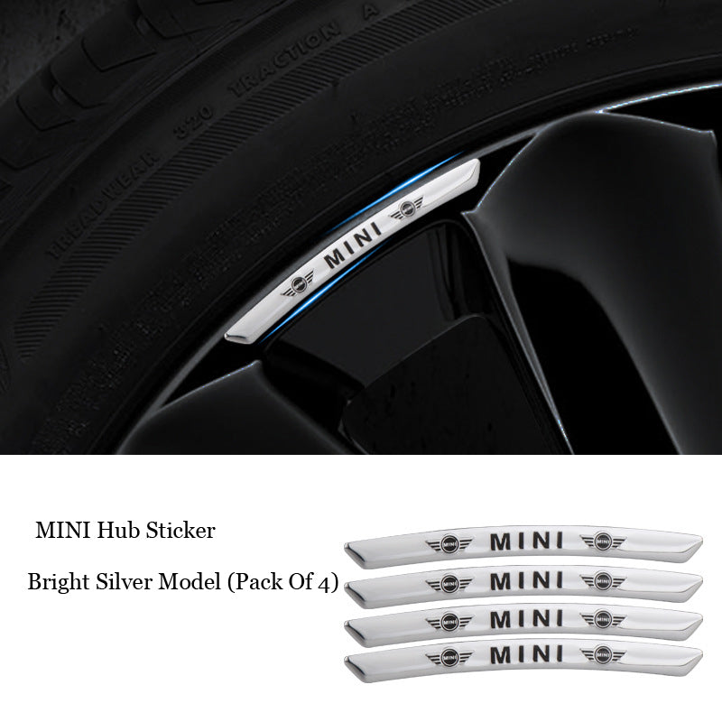 Vroča razprodaja ✨50 % popusta ✨3D nalepka za platišče z osebnostjo (4 kosi)-SI