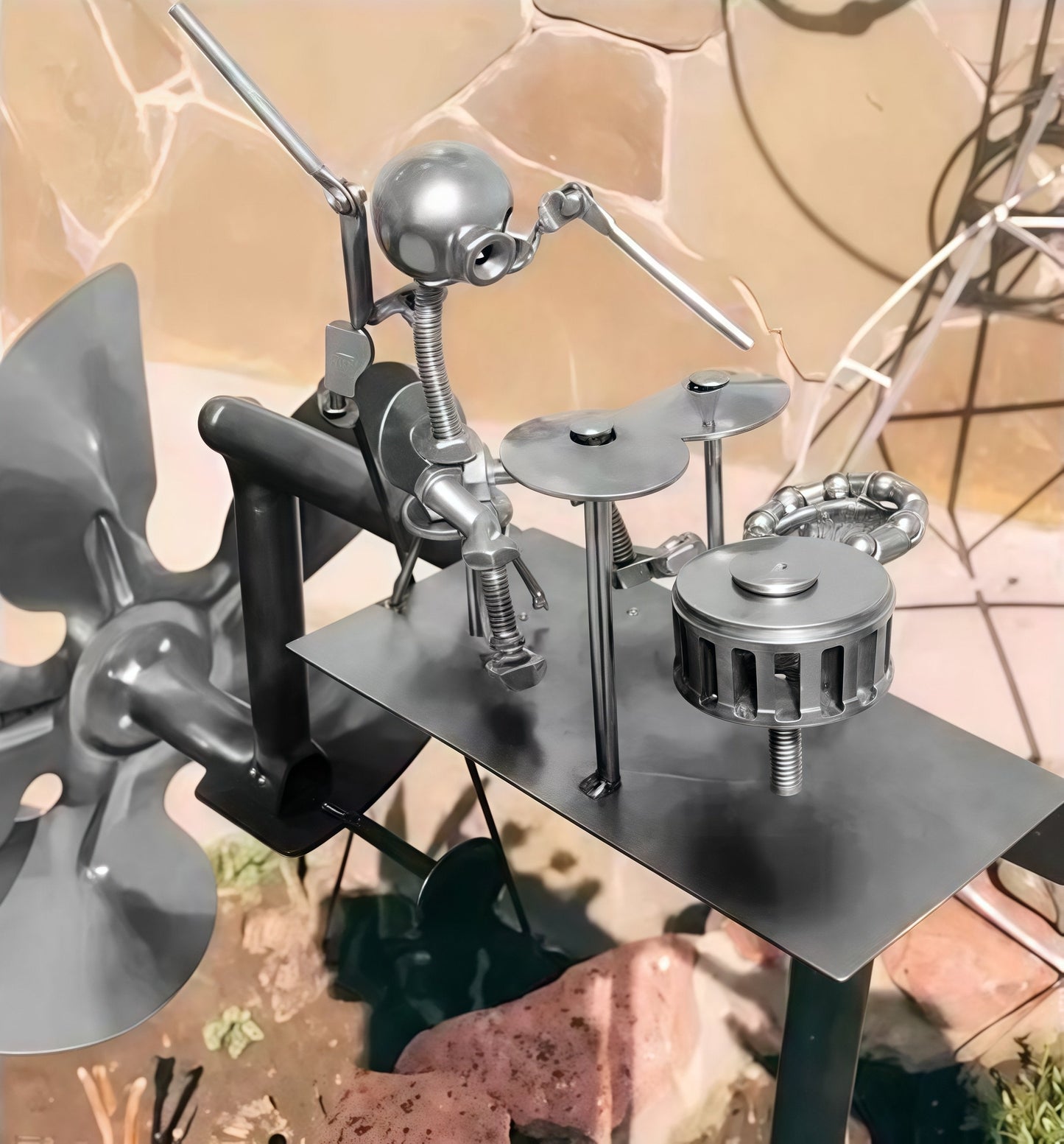 🔥Τελευταία μέρα έκπτωσης 49%🥁Περιορισμένη ποσότητα χειροποίητων ανεμόμυλων με κοντάρι🎸-GR