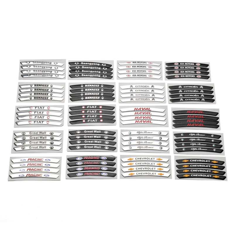 Vroča razprodaja ✨50 % popusta ✨3D nalepka za platišče z osebnostjo (4 kosi)-SI