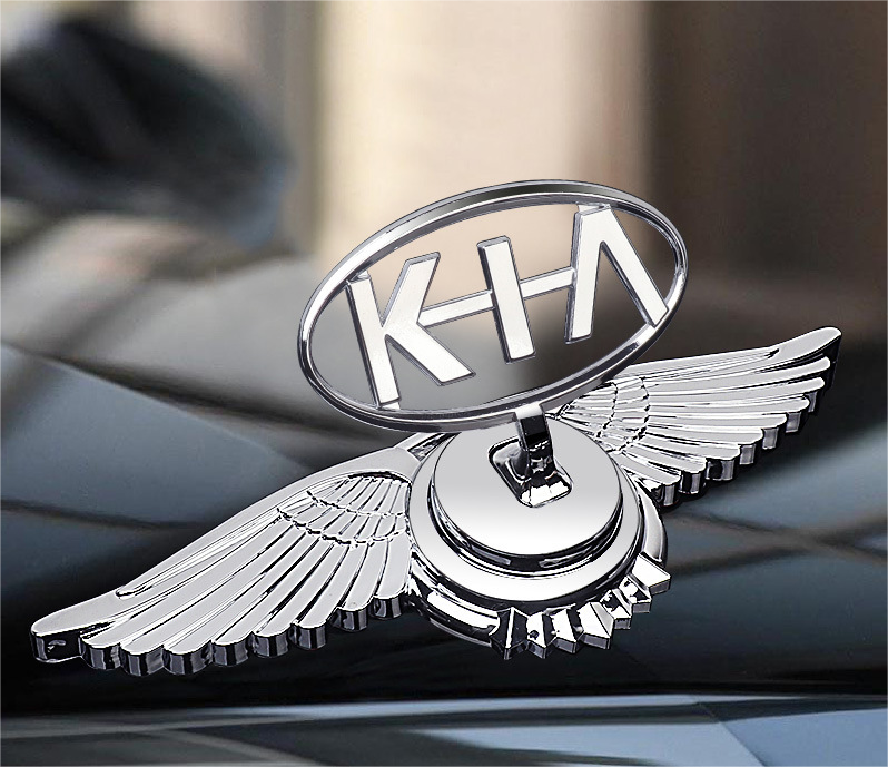 Logotip pokrova motorja za dekoracijo avtomobila-SI