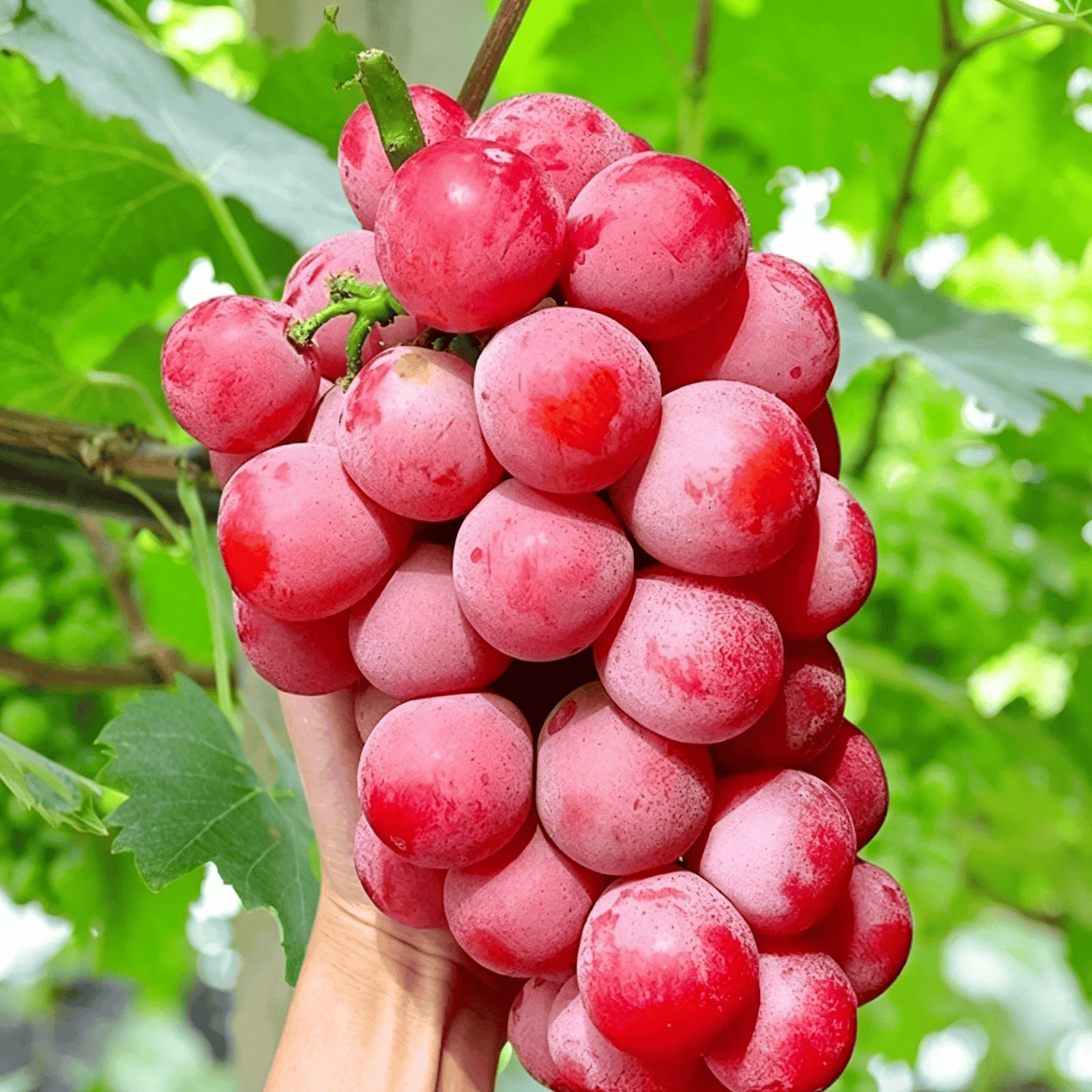 Riboto leidimo nauja veislė – „Queen Nina“ vynuogių sėklos saldžiam, sultingam sodo derliui 🍇-LT