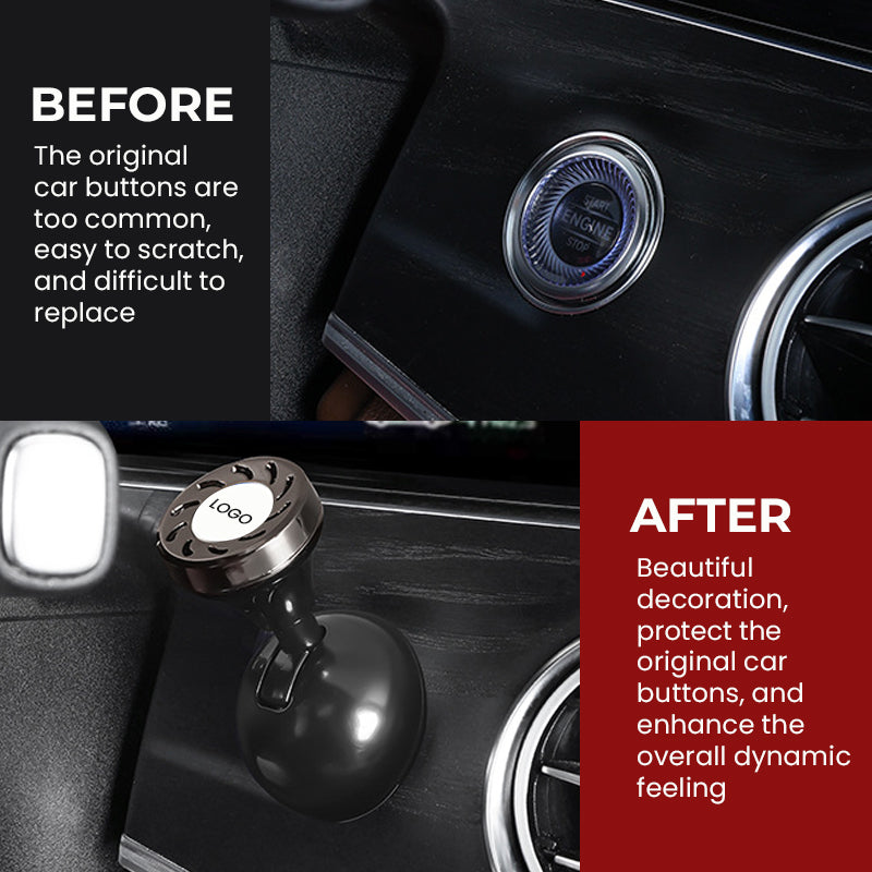 Personaliza la palanca de arranque metálica de un botón de tu coche-ES