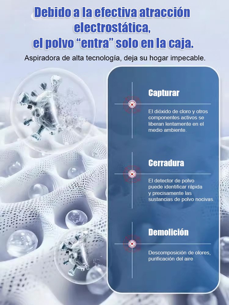 ⏳Descuento del 50% por tiempo limitado⏰【Eliminador de Polvo】Caja Mágica de Aspiración Universal🍋‍🟩-ES