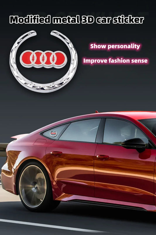 Specialus 3D metalinis lipdukas modifikuotam automobiliui-LT