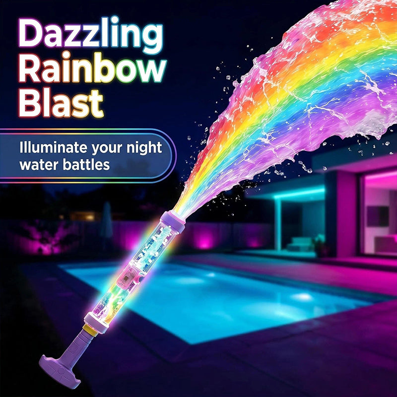 🔥 1+1 GRATIS (2 kosa)✨🌈 Vodna igrača s črpalko in LED lučko, ki sveti v temi💦-SI